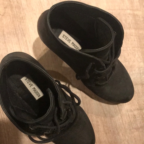 Steve Madden Raspy Platform Booties - Picture 2 of 4